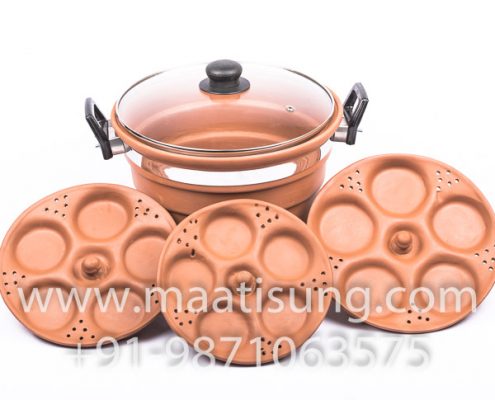 Terracotta Clay idli cooker by Maatisung