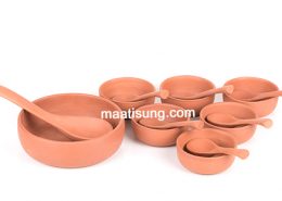 Terracotta Pudding set