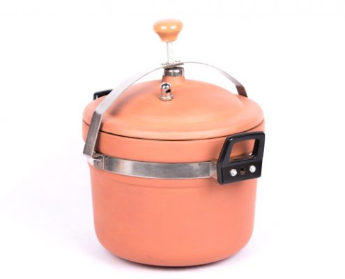 Terracotta earthen 4 liter cooker